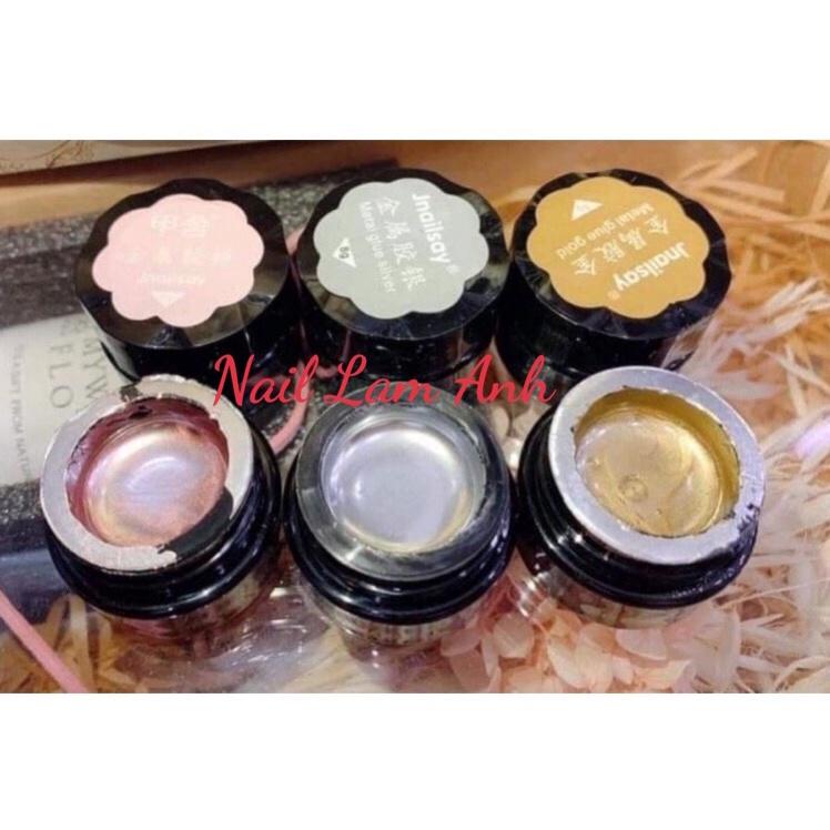 Gel vẽ, gel nhũ vẽ móng bạc/ vàng/ hồng