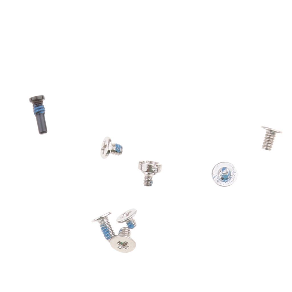 Full Screws Set Replacement & Bottom Pentalobe Screw Black For  8