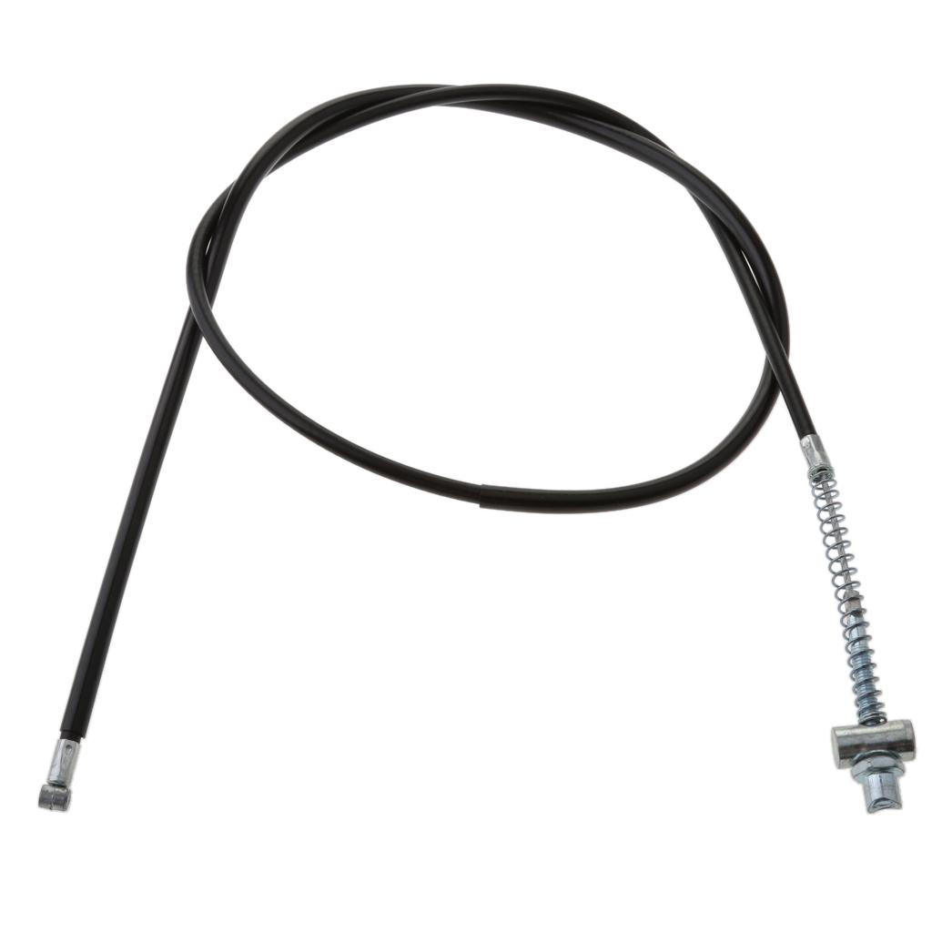 Motorcycle Rear Brake Cable Assembly for Yamaha PW50 - Black