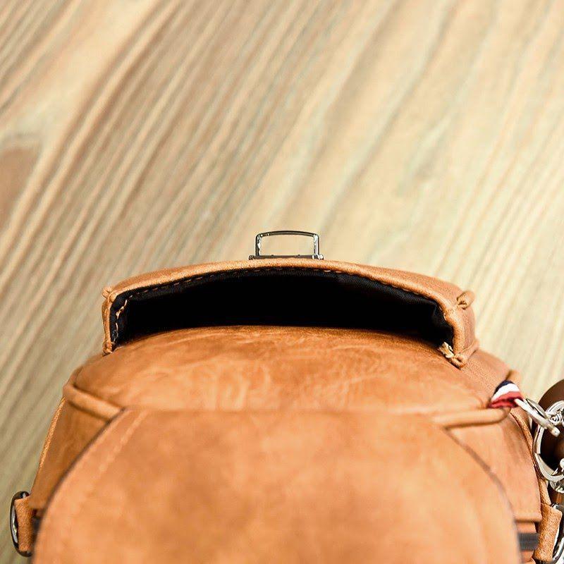 Balo Mini dáng trơn 2 khóa MS012