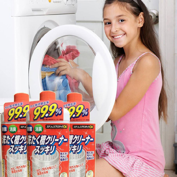 Dung dịch vệ sinh lồng máy giặt cửa ngang - Nội địa Nhật Bản