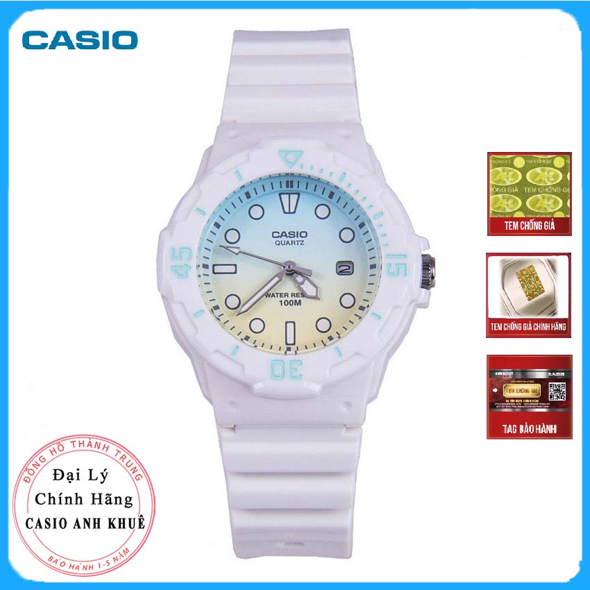 Đồng Hồ Nữ Casio Chính Hãng Anh khuê LRW-200H-2E2V Dây Nhựa - Thương Hiệu Nhật Bản