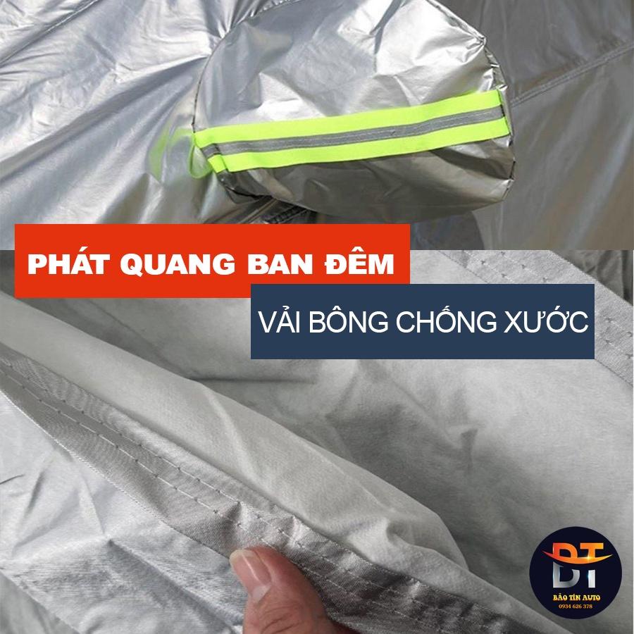 Bạt phủ trùm bảo vệ xe ô tô vải dù Oxford loại 1 che nắng, mưa chống nóng cao cấp 4,5,7 chỗ