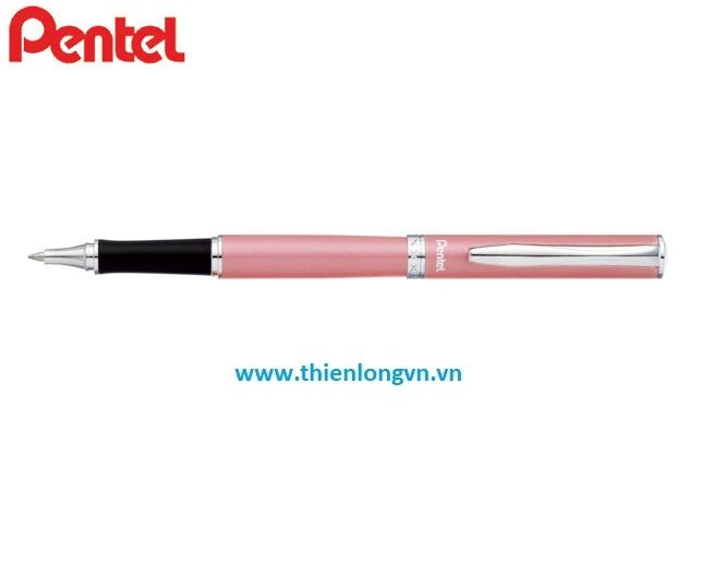 Bút ký cao cấp Pentel K611P thân bút màu hồng