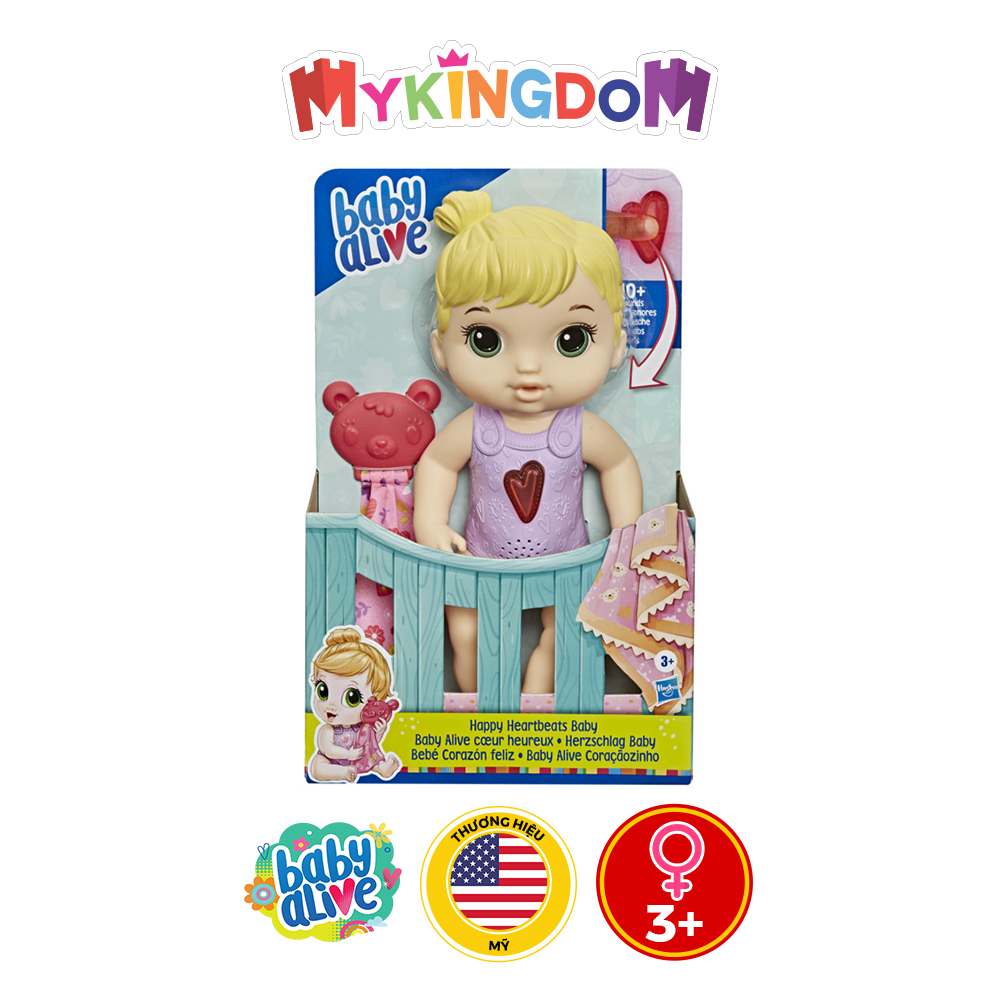 Đồ Chơi BABY ALIVE Bé Winnie Và Trái Tim Phát Sáng E6946