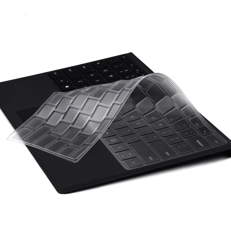 Phủ Phím Silicone dành cho Microsoft Surface Pro 7+/7/6/5/4/X, Laptop 3 13/15&quot;  JRC Trong suốt - Hàng Nhập Khẩu