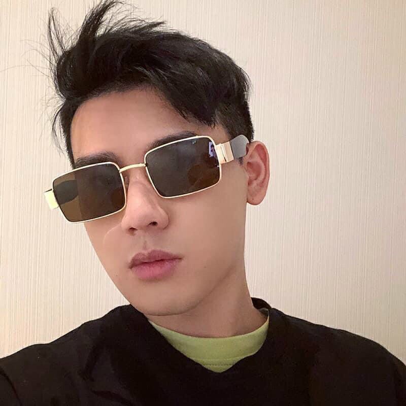 Kính râm thời trang nam nữ gọng nhựa bản dày ulzzang