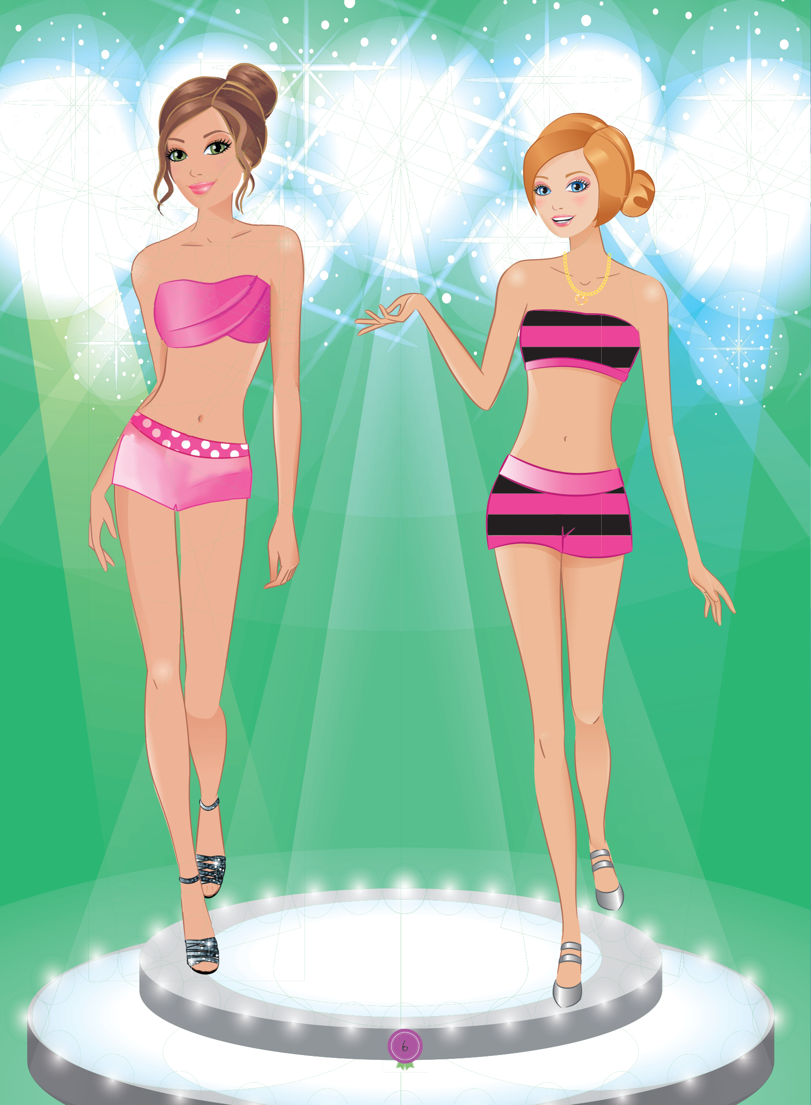 Dán Hình Thiết Kế Thời Trang Công Chúa - Tập 4