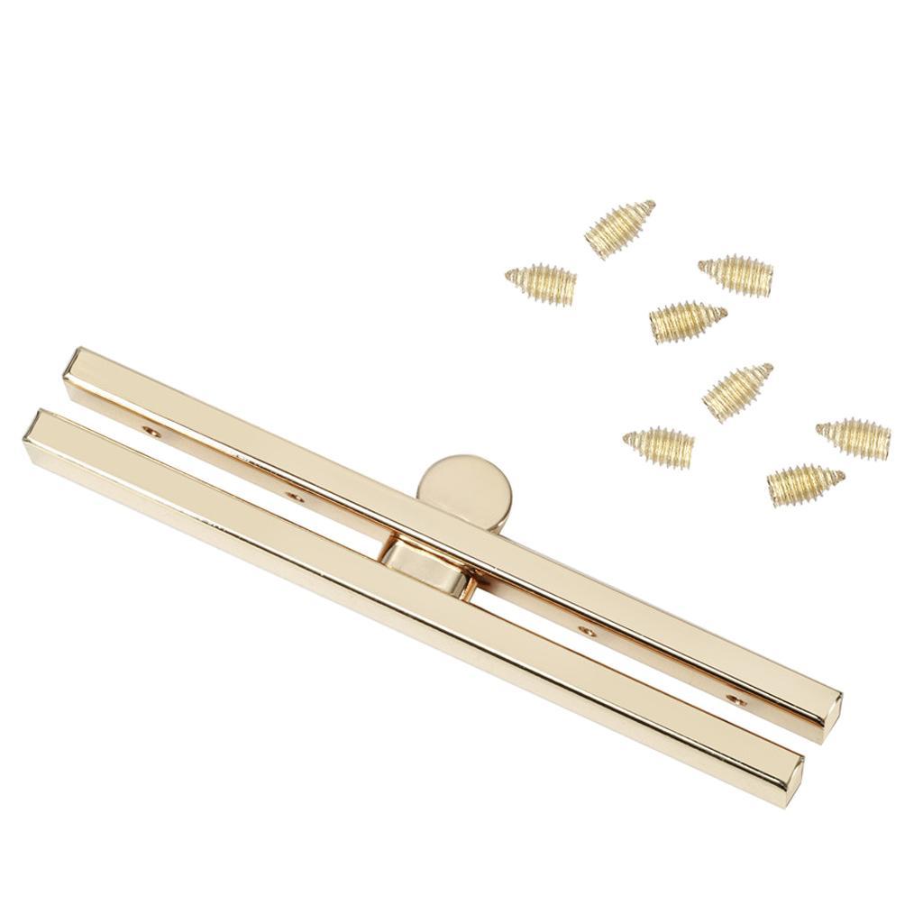 Purse Frame Bar Edge Wallet Bag Clasps DIY Handcrafts 11.4cm/4.5inch