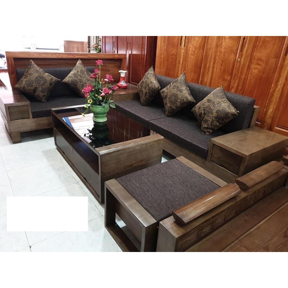 Sofa gỗ sồi Nga