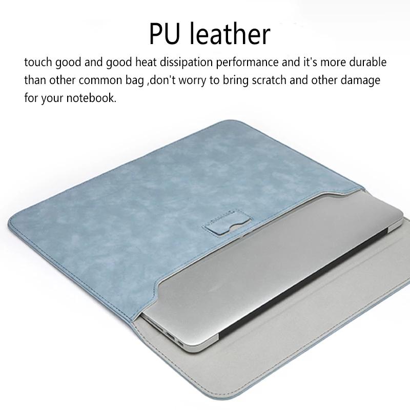 Túi Đựng Laptop Có Chân Đế Protable Laptop Cho Macbook Air Pro 13 14 15.6 Inch Đa Năng Laptop Dành Cho huawe