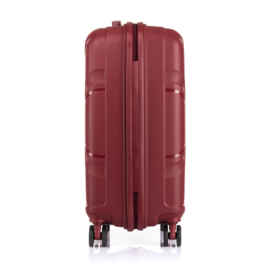 Vali kéo Kross AMERICAN TOURISTER - MỸ :Vali kéo nhựa PP có trọng lượng nhẹ Hệ thống 4 bánh xe đôi 360° vận hành êm ái, trơn tru Nội thất tổ chức phong phú, thông minh Khóa số tích hợp TSA an toàn tiêu chuẩn Hoa Kỳ