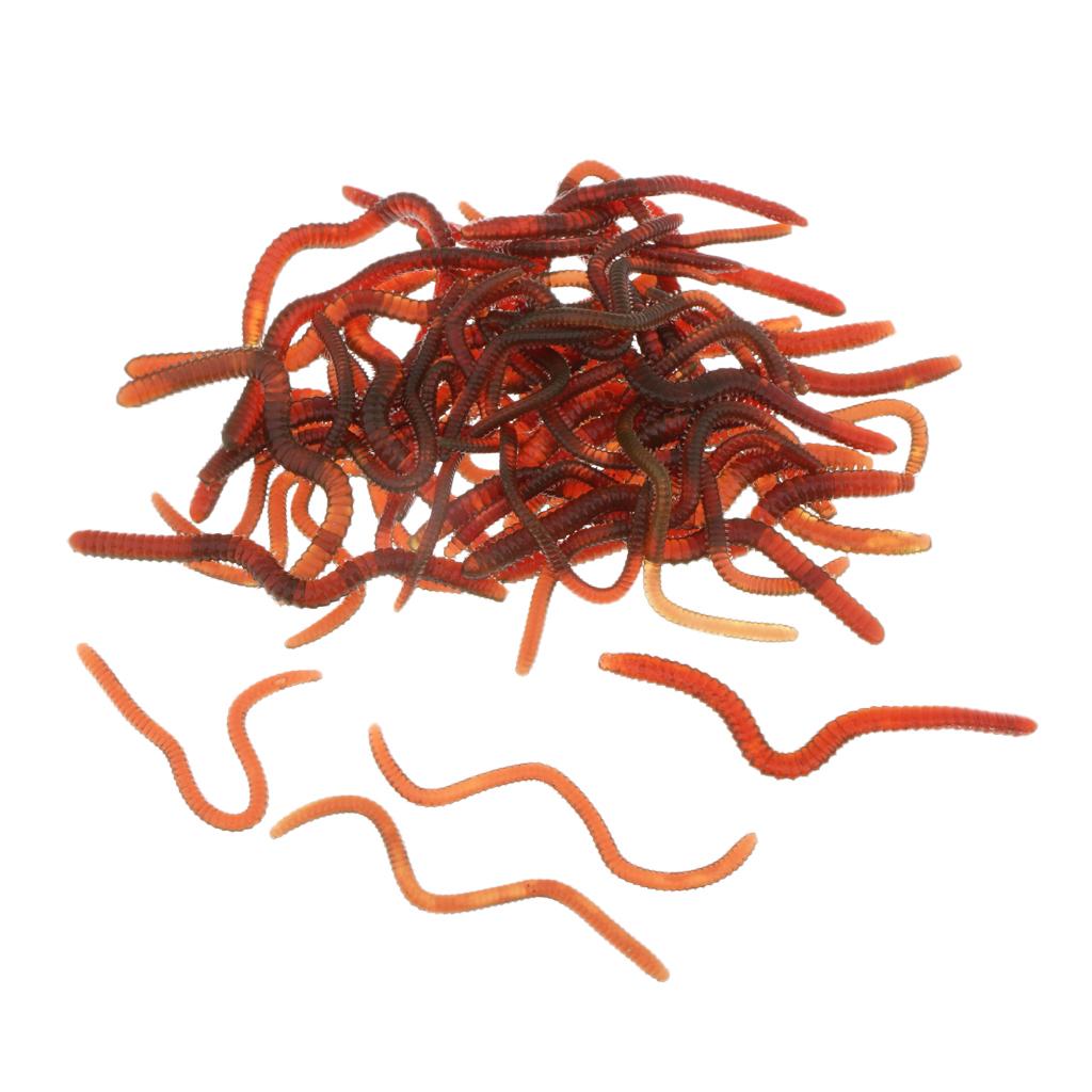 Artificial Simulation Earthworm Clamworm Fishing Lure Bionic Lifelike Bait