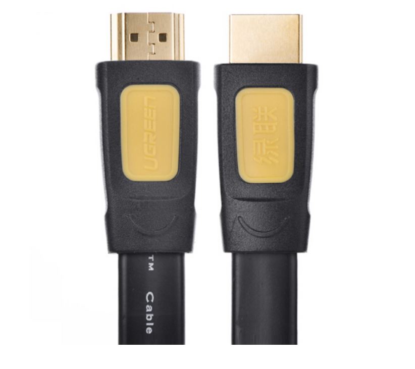 Dây cáp HDMI 1.4 thuần đồng 100%, 19+1 (10m) dùng cho Tivi, máy tính, máy chiếu, màn hình UGREEN HD101 11183 - Hàng chính hãng