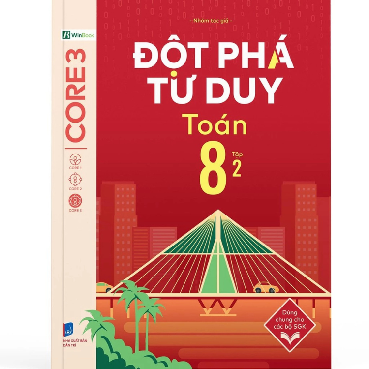 Đột Phá Tư Duy Toán 8 Tập 2 - Nhiều tác giả - NXB Dân Trí - WinBooks