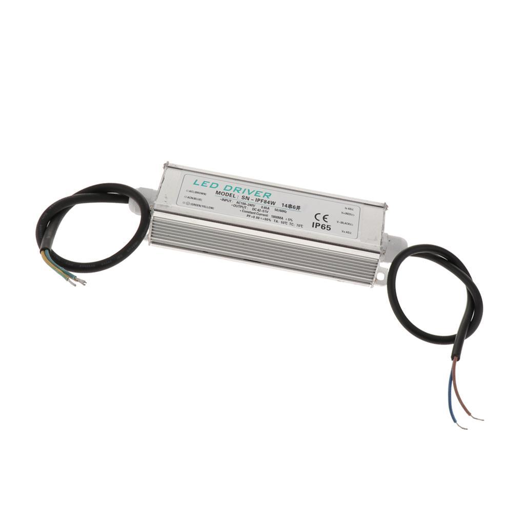 PF0.9 100W 1.8A Rural Lighting Street Light Light Drive Constant Pressure Switch DRIVER Power Supply Outdoor LED Transformer, IP67 Waterproof