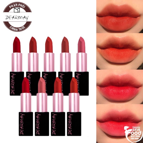 Son Thỏi Lì Siêu Mịn, Siêu Nhẹ Môi Dearmay Breeze Matte Lip 3.6g