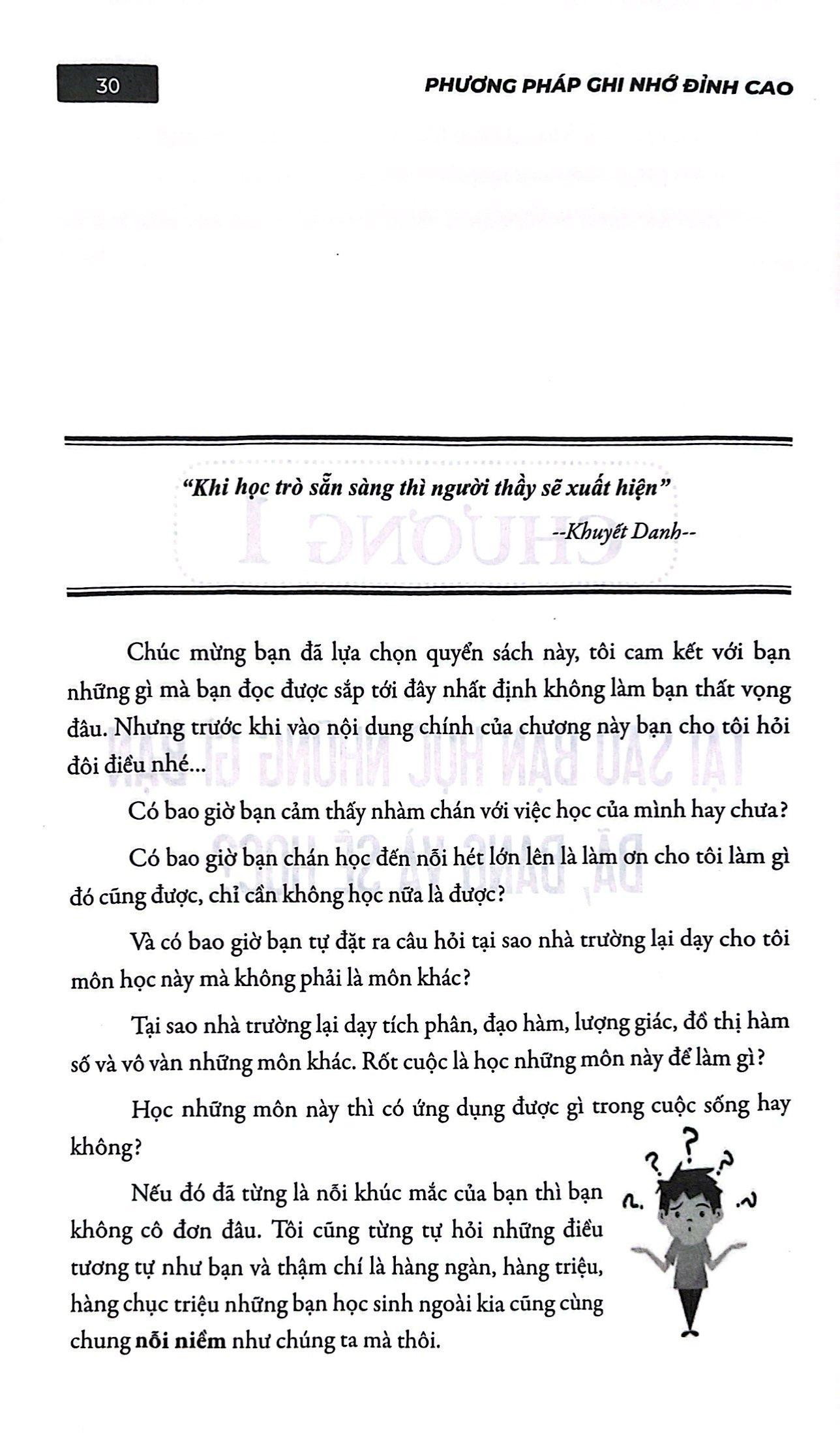 Phương Pháp Ghi Nhớ Đỉnh Cao