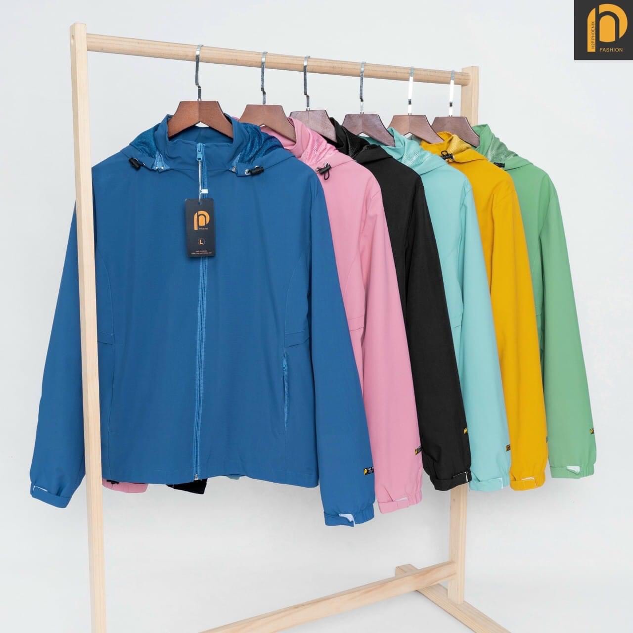 ÁO GIÓ NỮ 2 LỚP LƯỚI VẢI GIÓ CHỐNG THỐNG NƯỚC
