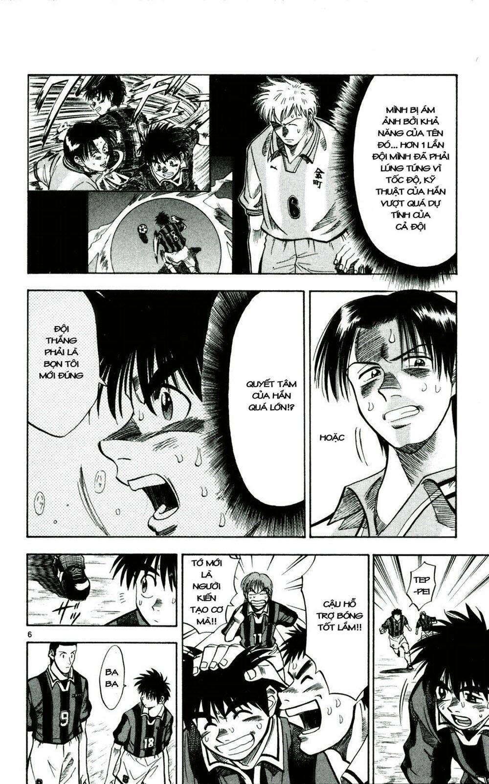 vũ điệu trên sân cỏ - fantasista chapter 31 6