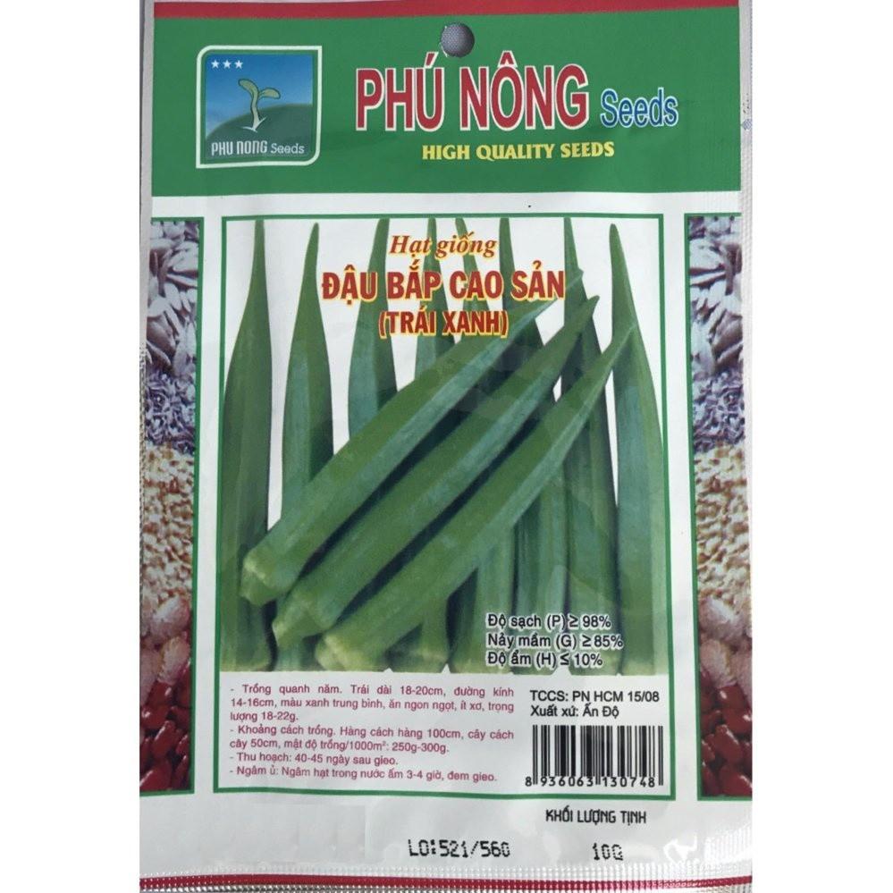 Hạt giống đậu bắp cao sản Phú Nông (PN130748) - 10g