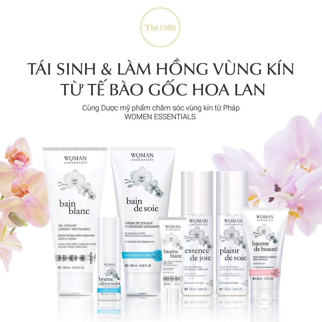 Gel vệ sinh giảm sắc tố vùng v-zone Woman Essentials Bain Blanc 200ml