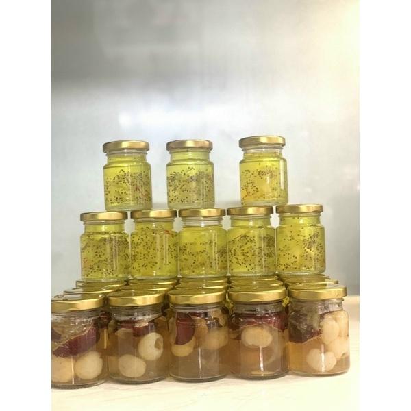 Hũ thuỷ tinh 75ml 120ml chưng yến, đựng sữa hạt...