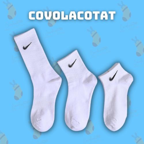 Tất nike nam nữ cổ cao thể thao, tất cao cổ cao cấp