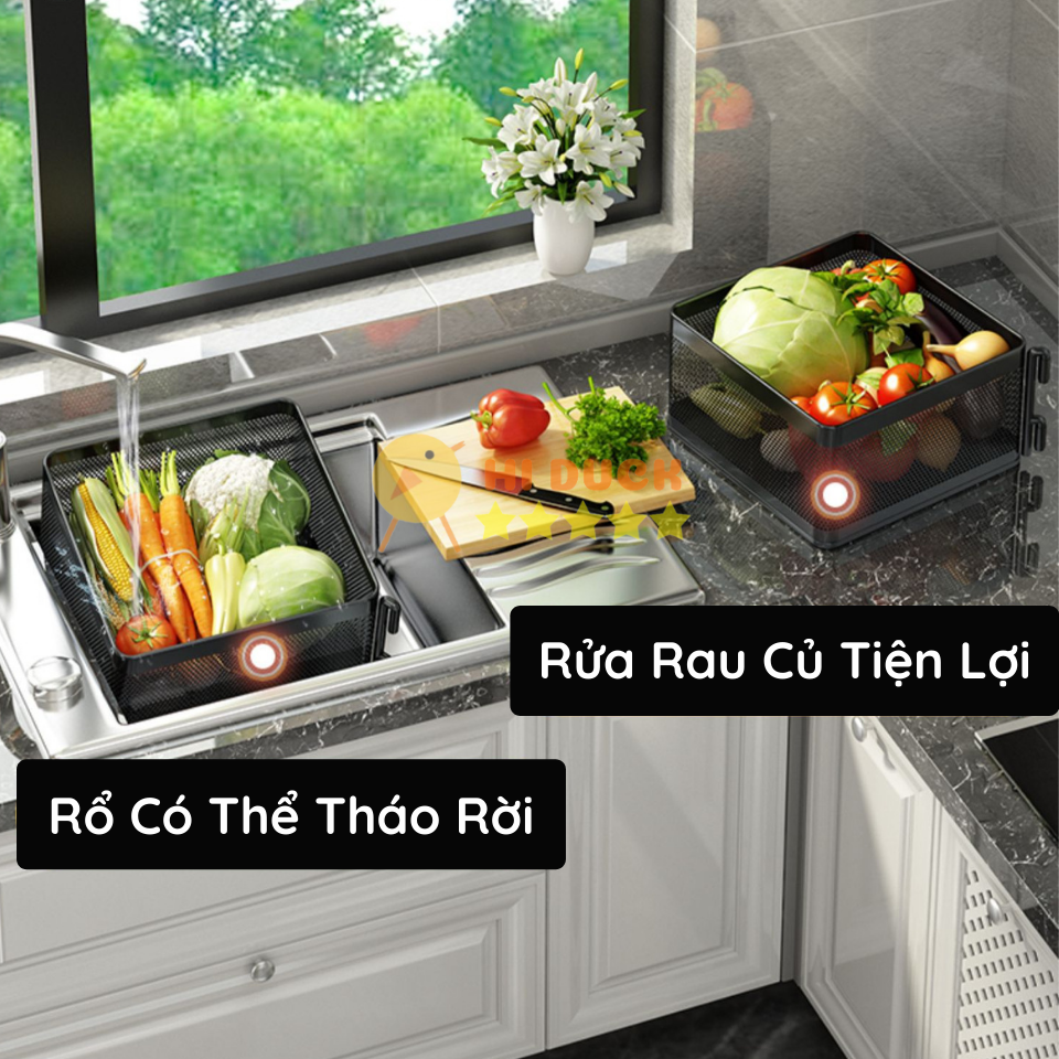 Kệ Xoay Vuông 360 Độ Tiện Ích, Chất Liệu Thép Carbon Siêu Bền, Tiết Kiệm Không Gian Thông Minh