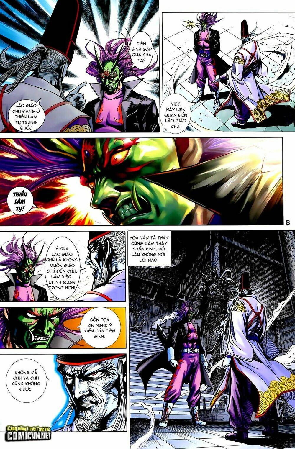 tân tác long hổ môn chapter 729 8