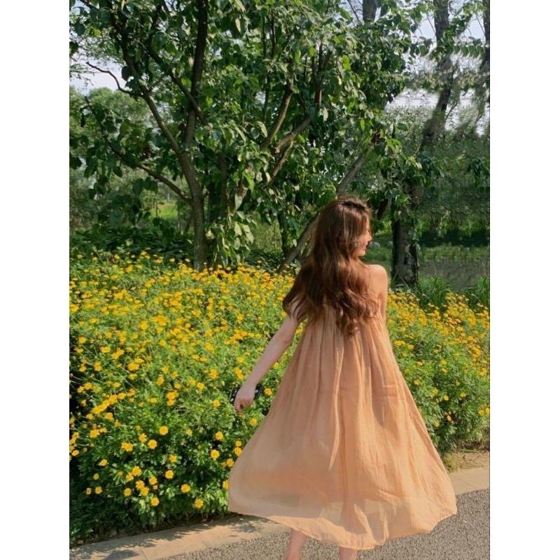 ĐẦM MAXI XẾP LI 2 DÂY