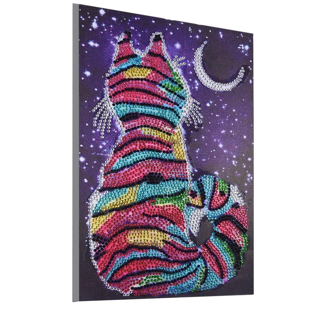 Fine  Cat  Decors  5D  DIY  Diamond  Painting  Special  Shaped  DIY