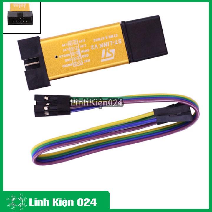 Mạch Nạp ST-Link V2, Mach Nạp Cho Vi Điều Khiển STM8 và STM32