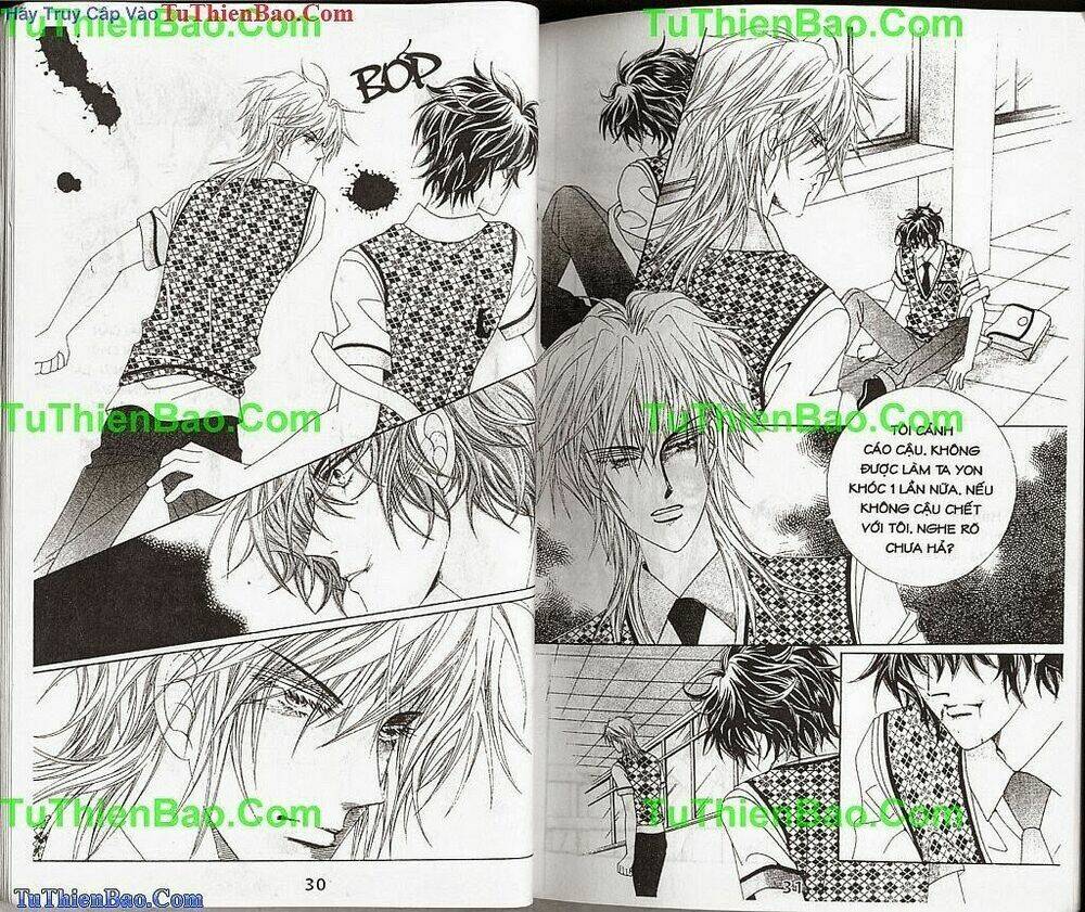 tiểu tử quậy bản đẹp - become habituated to kiss chapter 14 17