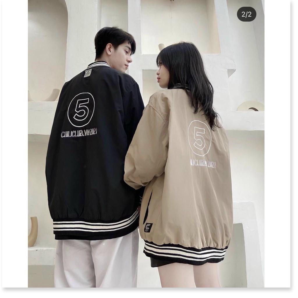 ÁO KHOÁC DÙ BOMBER 2 LỚP UNISEX