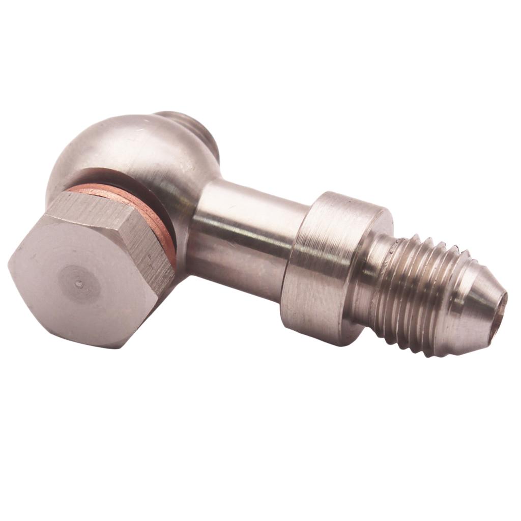 2Set Oil Feed line / Hose adapter Fitting Male M10 Male