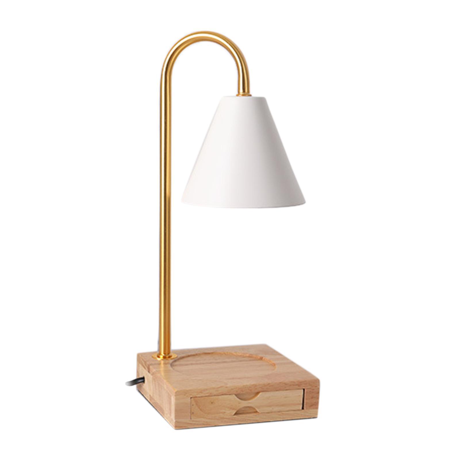 Candle Warmer Lamp Burner Melt Lamp with 2 Bulbs for Table Living Room