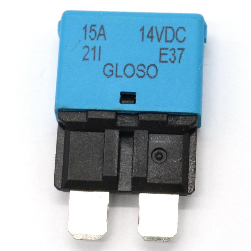 4-5pack Fuse Circuit Breaker Automatic Reset Marine 15A