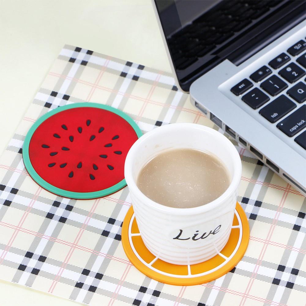 Miếng Lót Cốc, Chai Thủy Tinh - Lót Ly Lát Hoa Quả - Trái Cây