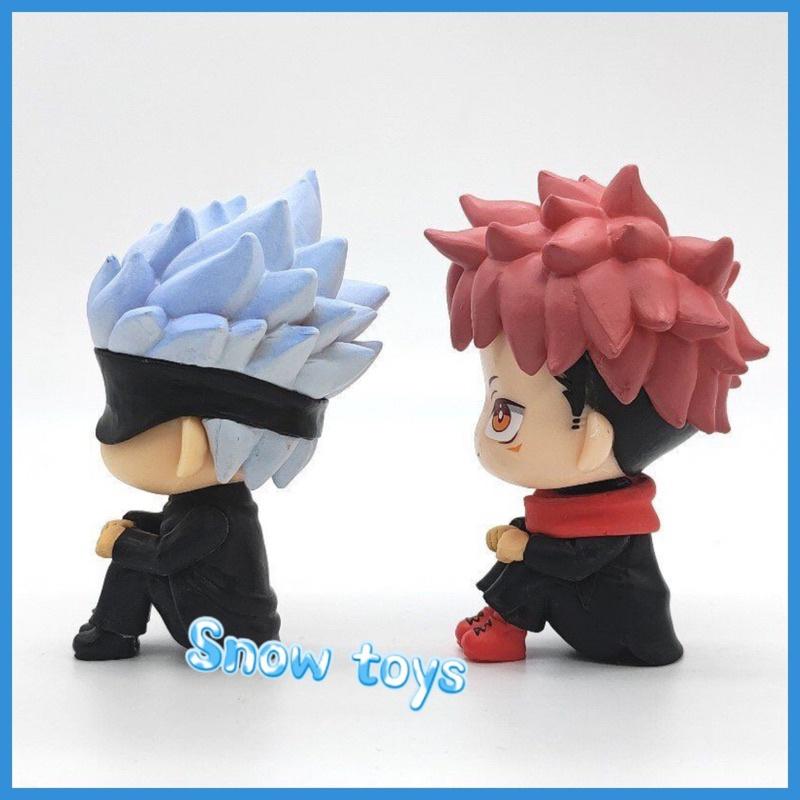 Mô Hình JUJUTSU KAISEN - Chú Thuật Hồi Chiến Chibi , Yuji Itadori , Gojo Satoru Cao 9cm