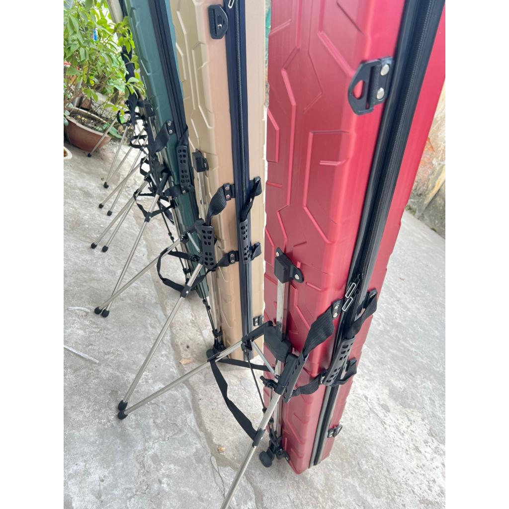 Bao Đựng Cần Câu Cá ABS Hợp Kim, Bao Chống Thấm Nước Dài 1m27