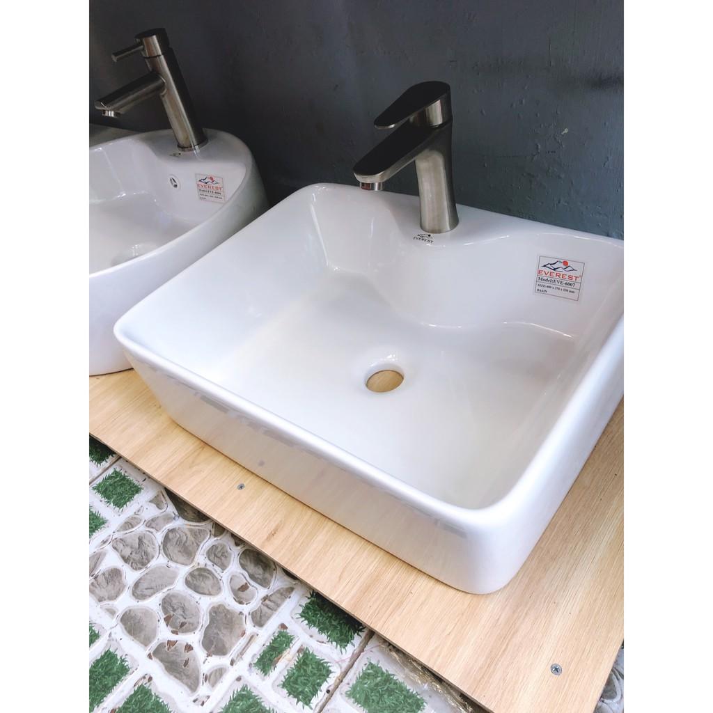 lavabo đặt bàn sứ vuông giá gốc 1200000