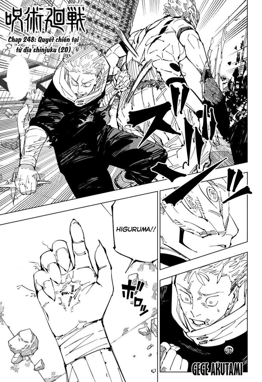 jujutsu kaisen - chú thuật hồi chiến chapter 248 3