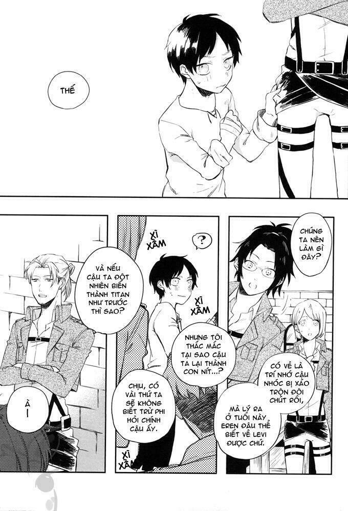 bé eren mất ngủ và hạ sĩ khó tính chapter 0 9