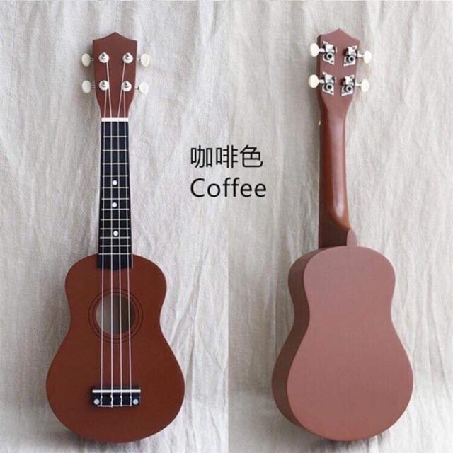 ĐÀN UKULELE SOPRANO 21INCH GỖ ( ĐỦ MÀU )