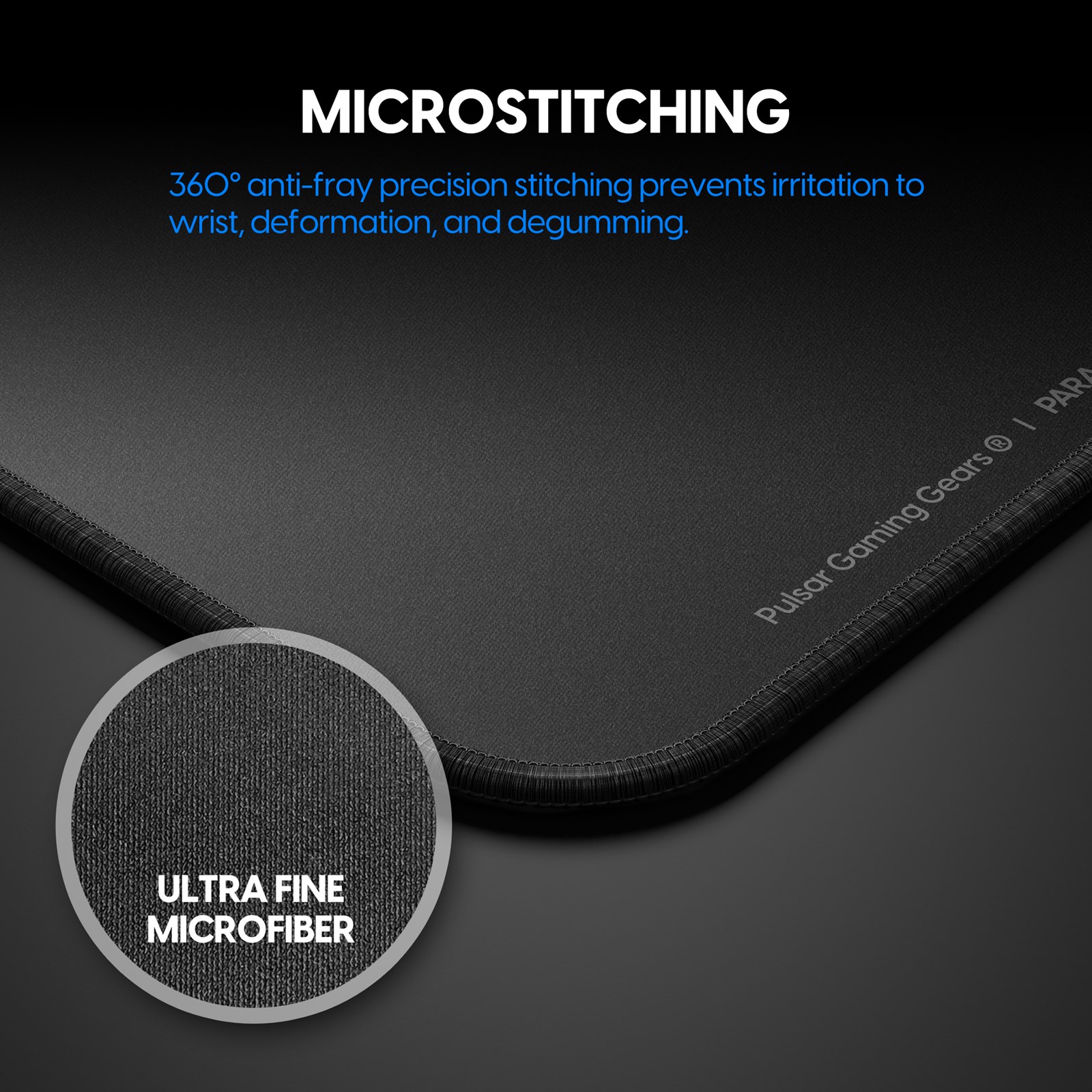Lót chuột Pulsar ParaBrake V2 Black - XL - Hàng Chính Hãng
