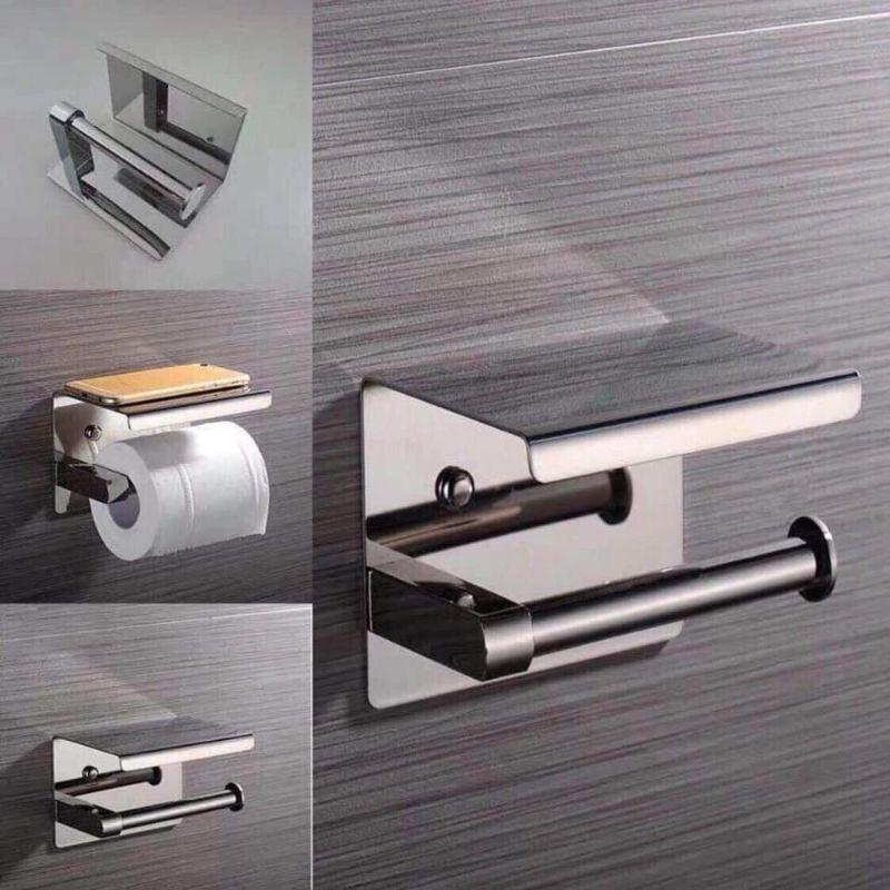 Inox304 giá để giấy vệ sinh . hộp để giấy giá treo giấy vệ sinh