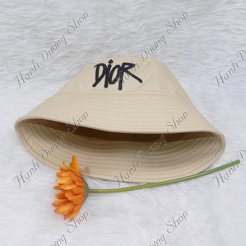 Mũ bucket vành cụp nón tai bèo vành cụp rộng 7cm gắn nơ vải cotton oát cao cấp phù hợp cho nữ