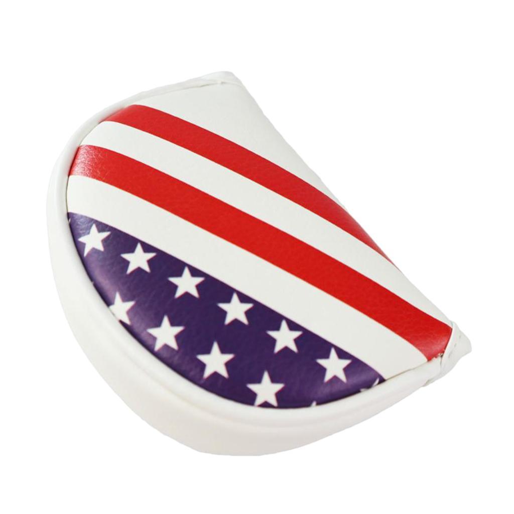 2-5pack Waterproof Golf Mallet Head Cover Golf Center Putter Sleeve