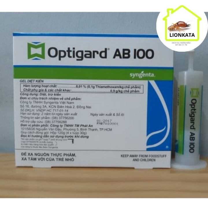 Gel diệt kiến Optigard AB100( Thụy Sỹ )